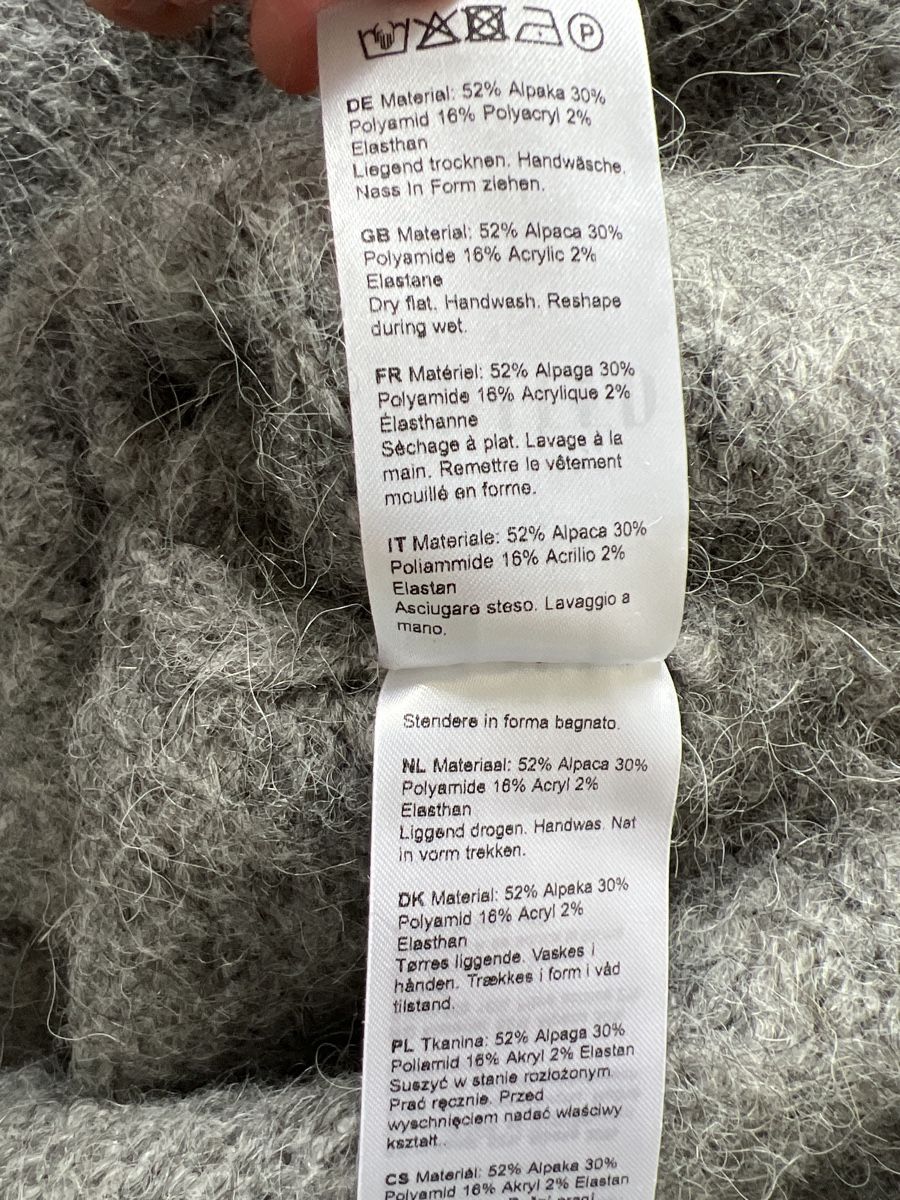 Kleider: Strickkleid von Edited aus Alpaka – Neu (gemäss Beschreibung) aus Ins von ann_wp7f 4