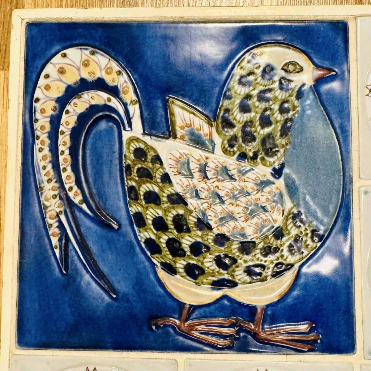 Dipinti: Vintage MCM Bertil Jessen Royal Copenhagen Panel Faience – Usato da Zuerich venduto da EMANUELEFEDERICO 3