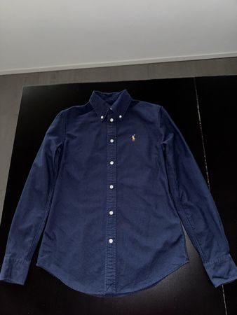 Ralph Lauren Hemd, dunkelblau, Gr. XS/S Top Zustand!