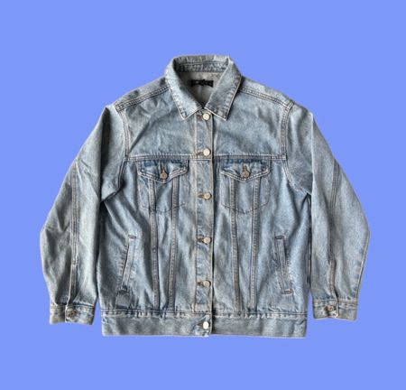 Vintage blue Missguided Denim Jacket