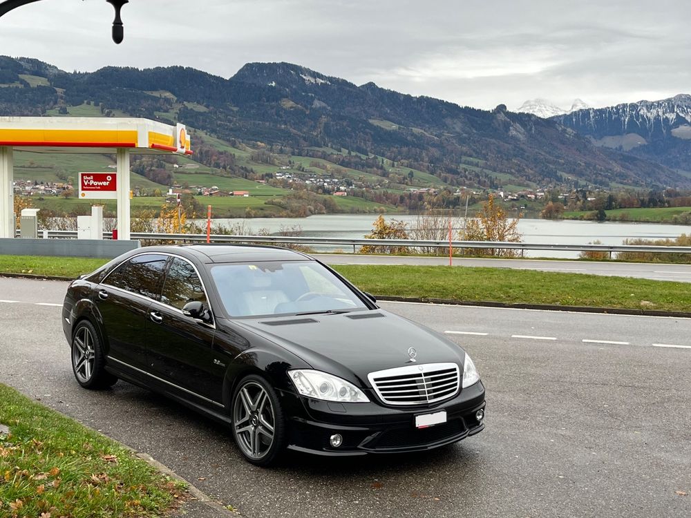 MERCEDES S63 AMG L W221 ! SELTEN DESIGNO ! V8 6.2L 525PS