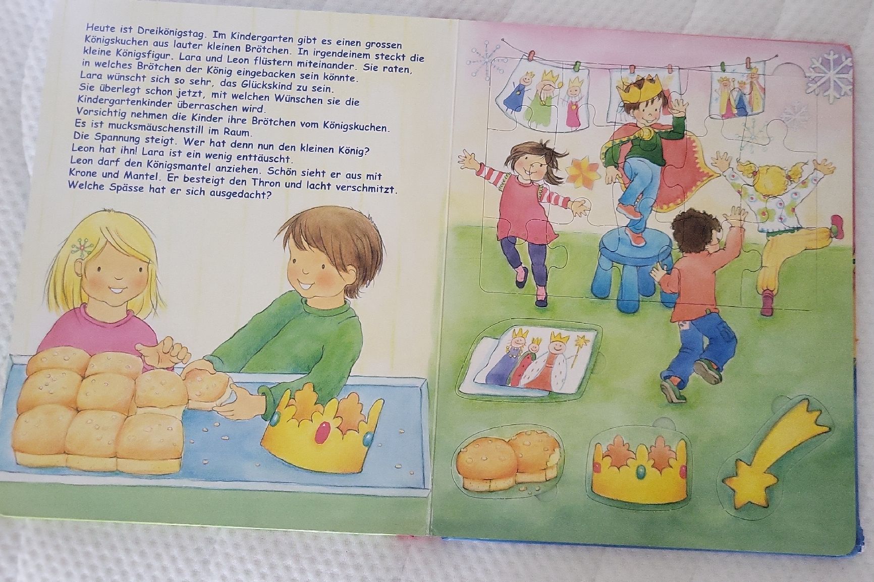 Libri: Kindergarten Puzzlebuch  – Usato da Oberbüren venduto da Eis100 1