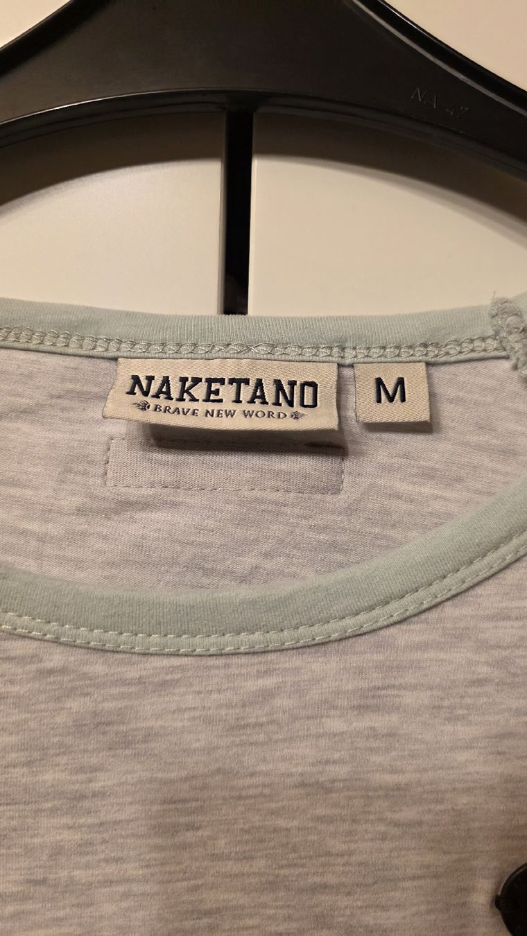Naketano T-shirts: Naketano Oberteil Halbarm M Hellgrau Mint Neu – Neuf (Voir description) à La Ferrière par TamOpp 1