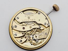 Longines 18.89 Taschenuhrwerk Handaufzug Werk Taschenuhr