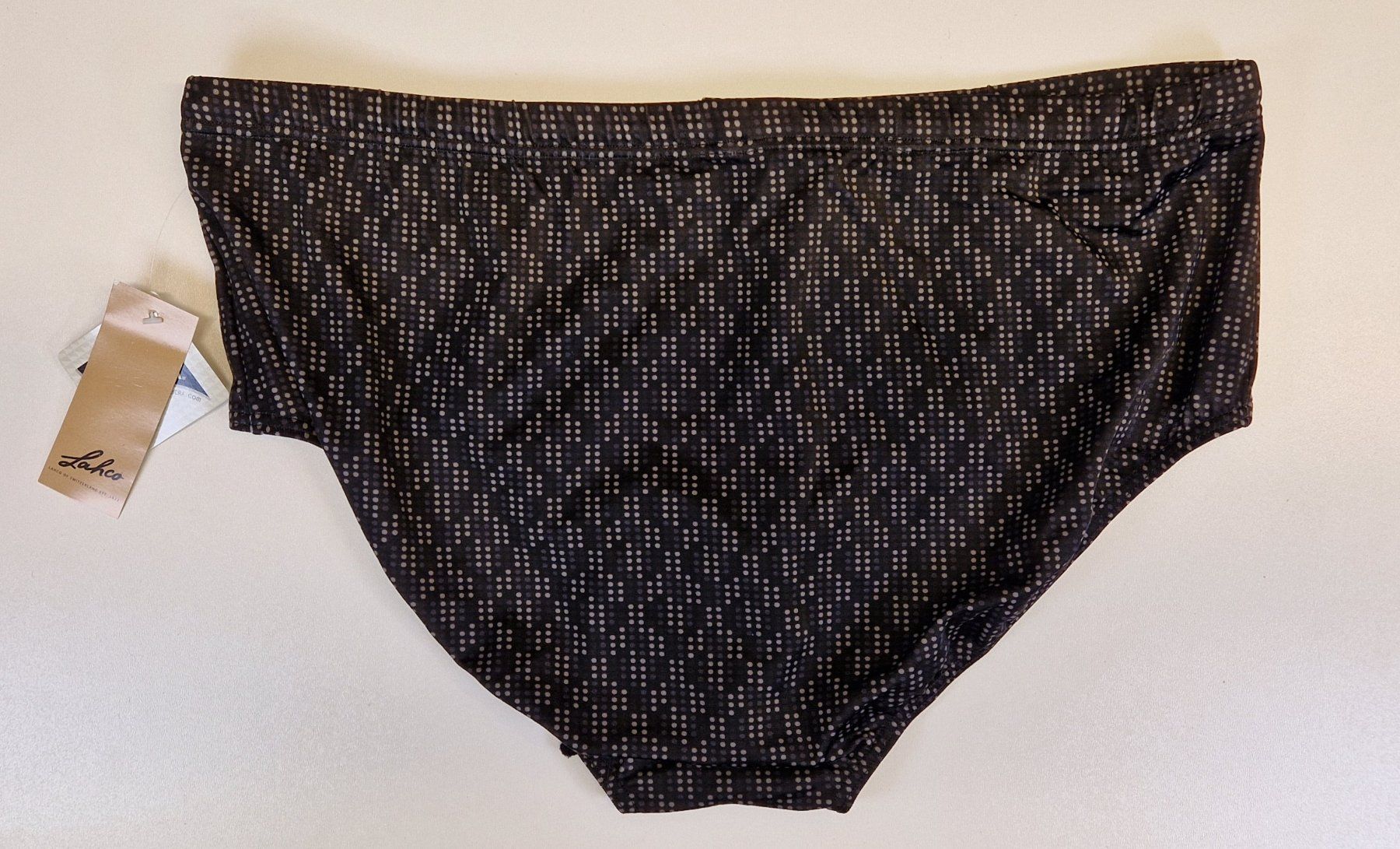 Lahco Costumi da bagno: Badehose Herren XXL Lahco Basic Black Red / Rabatt 50% - 70% – Nuovo e nell'imballaggio originale da Braunau venduto da Brand-Store 1