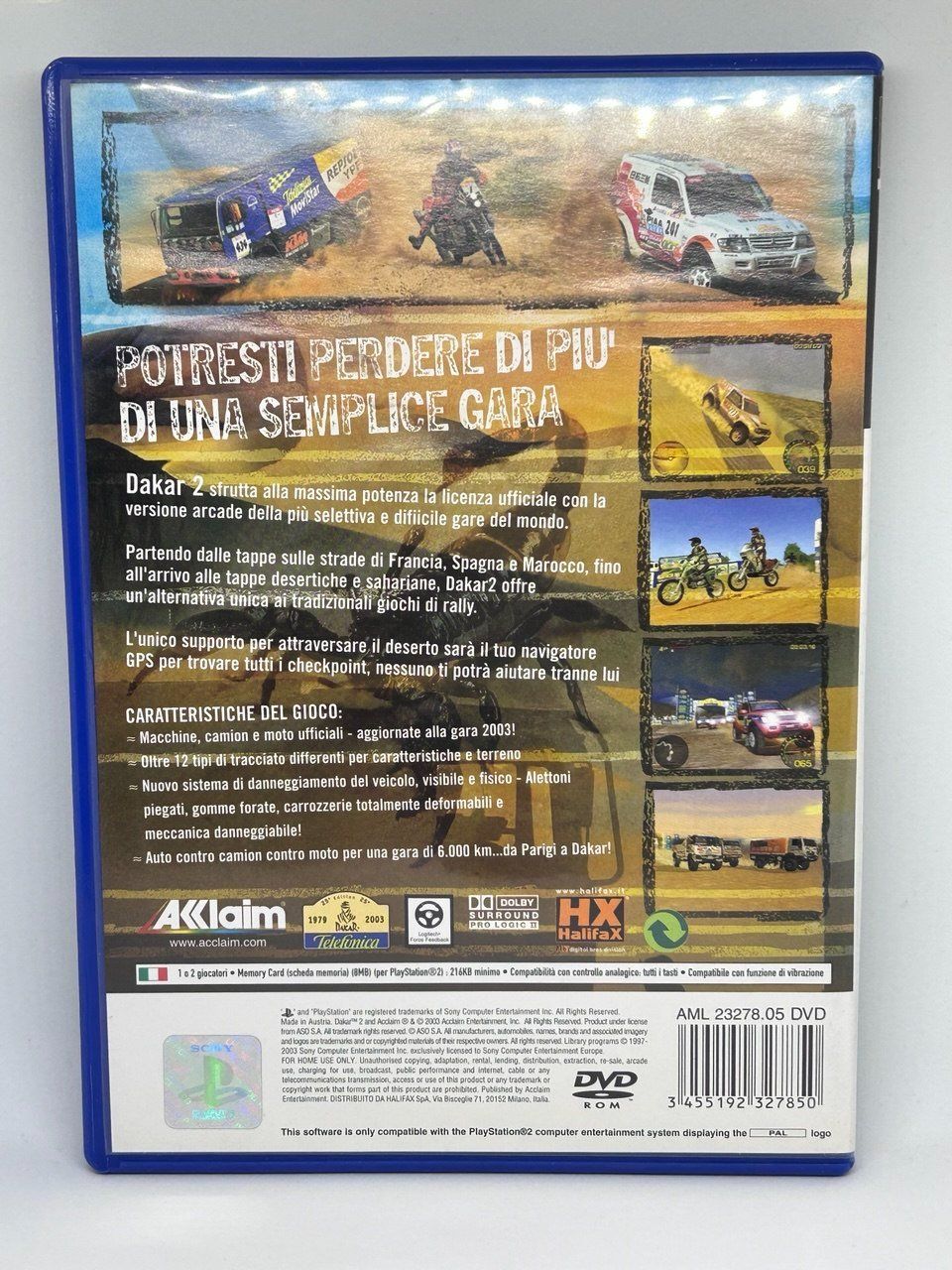 Sony Giochi: Dakar 2: The World's Ultimate Rally (PS2) – Usato da Giubiasco venduto da LorisVale 1
