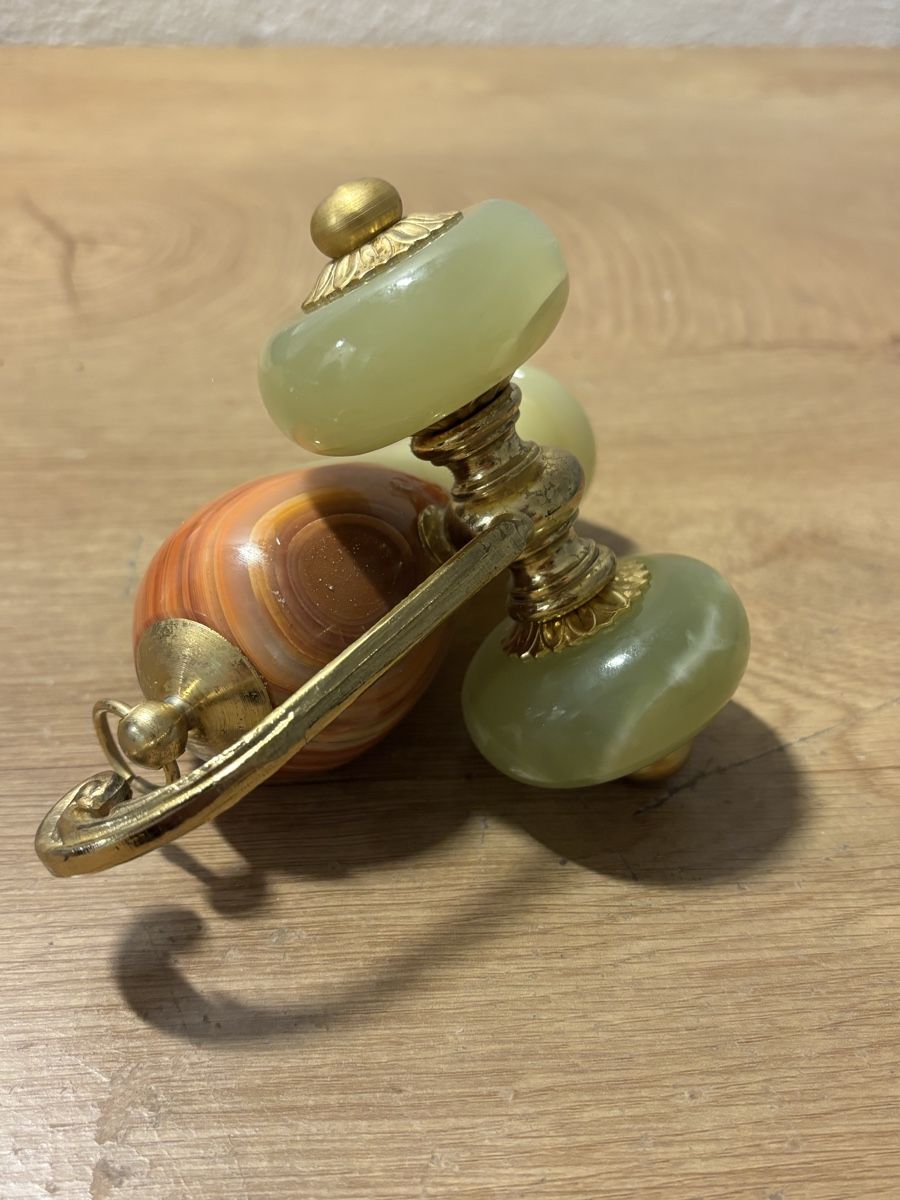Tutte le decorazioni: Dekorative Mini Kanone aus Marmor & Messing – Usato da Orpund venduto da BlackEagel80 6