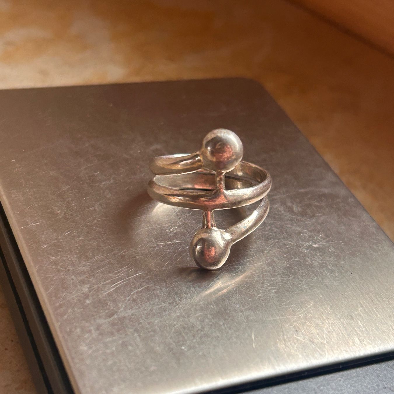Bagues: Silber Ring 2 Points (Grösse 56 ) – D'occasion à Laufen par belleskulptur 6