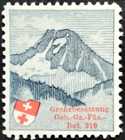 Soldatenmarke 2.WK, Geb Gz Füs Bat 210, 3 zeilig, Wi Gz 86