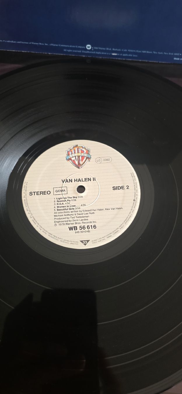 Dischi in vinile: Vinyle Van Halen II, 1979 Vg+,Vg – Usato da Yvonand venduto da RF-VINYL 5