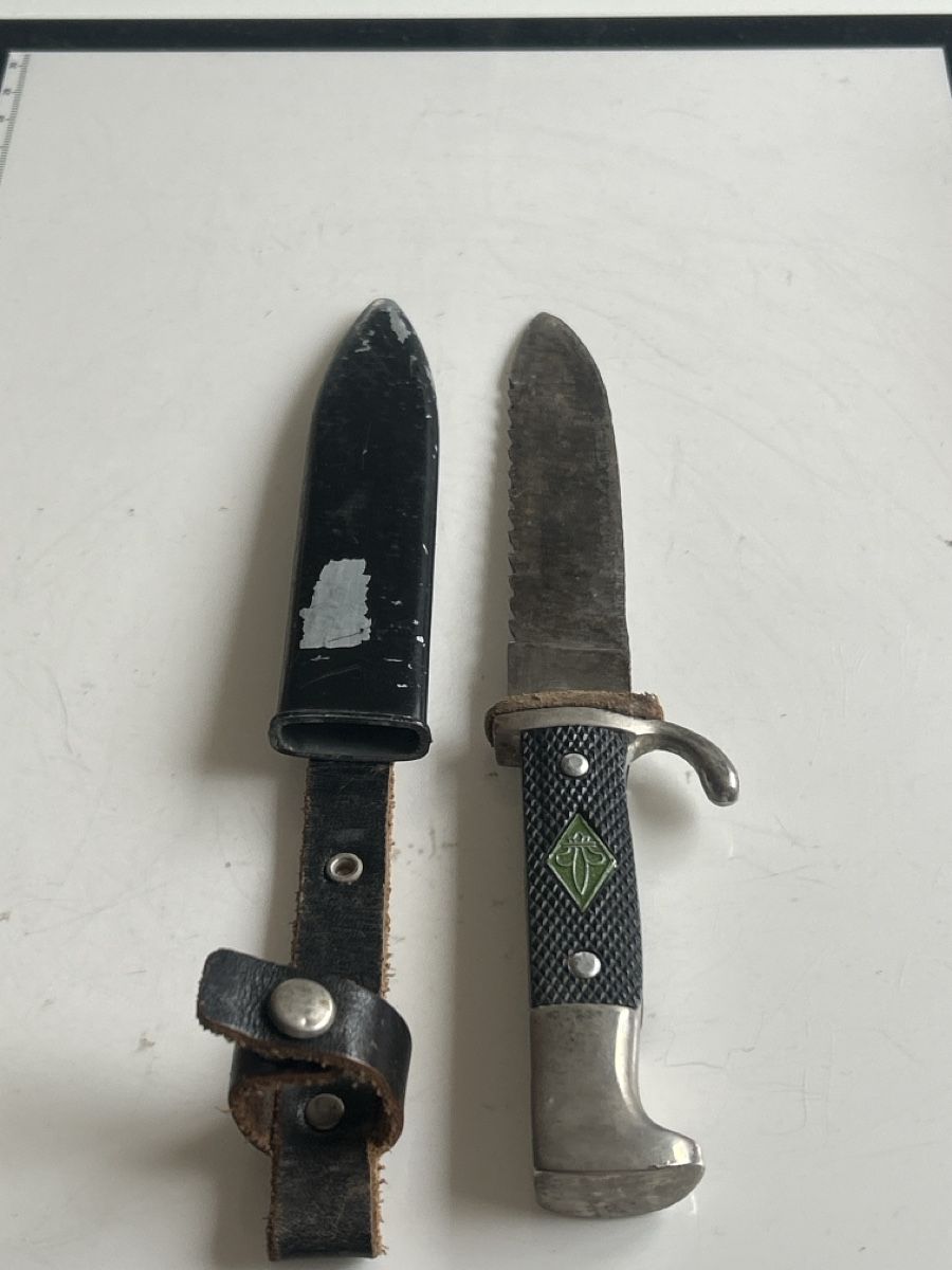 Accessori: Messer Solingen Jagdmesser mit Scheide(S18) – Usato da Aarau venduto da bro_9zsg