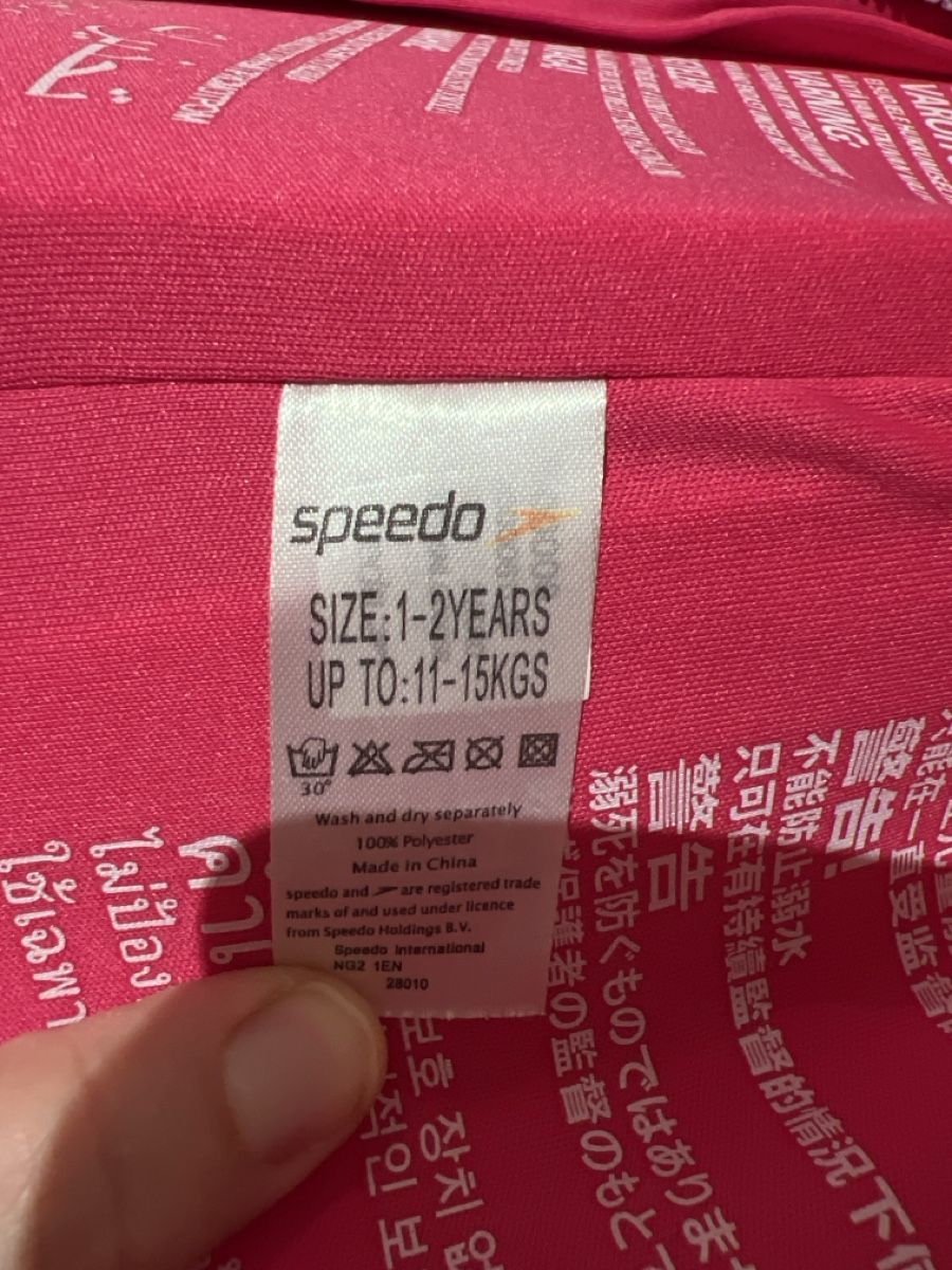 Speedo Giubbotti di salvataggio: Schwimmweste Speedo 12 - 24 Monate – Usato da Rothenburg venduto da me81 2