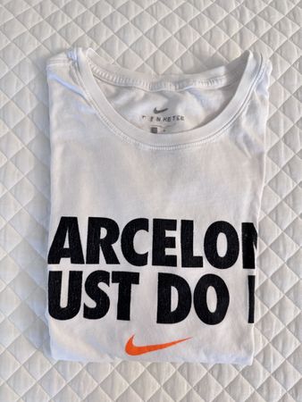 ✨Barcelona Nike T-Shirt Weiss