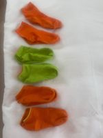 Socken Set 6 Paar orange / grün Grösse 38 gebraucht