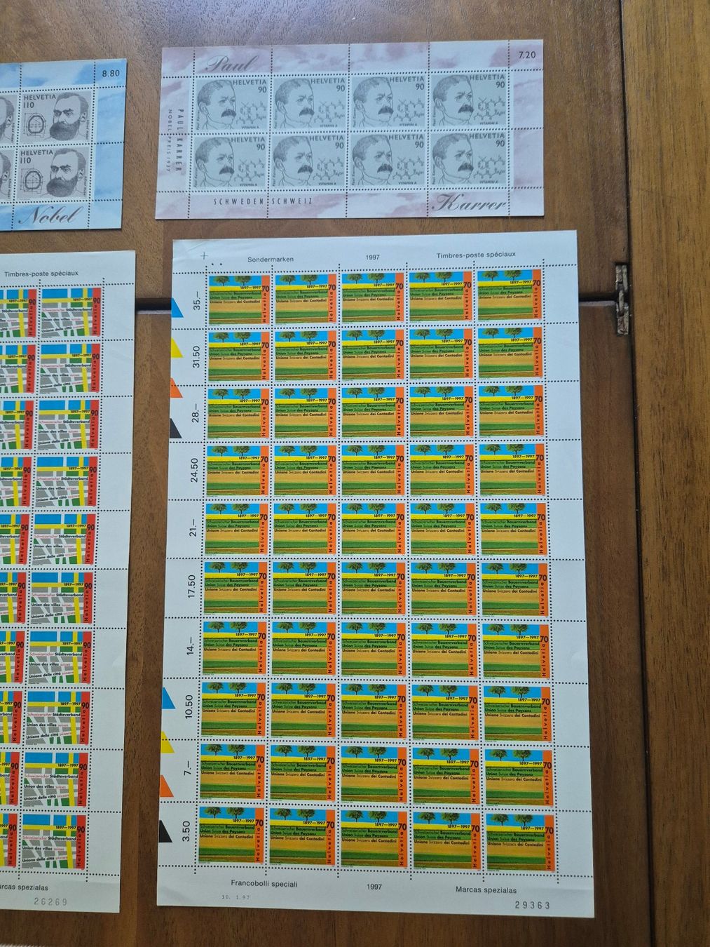 Tous les timbres: Frankaturware 100 CHF. GRATISLIEFERUNG ! – Neuf (Voir description) à Horgen par frankatur 2
