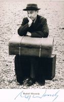 Rudolf Wessely 1925-2016 Autogramm Vintage Foto 9x14cm