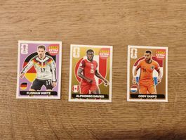 Panini WM 2026 Extra Sticker: Gakpo, Davies, Wirtz ⚽️