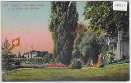 Geneve - Parc Mon Repos et le Palais des