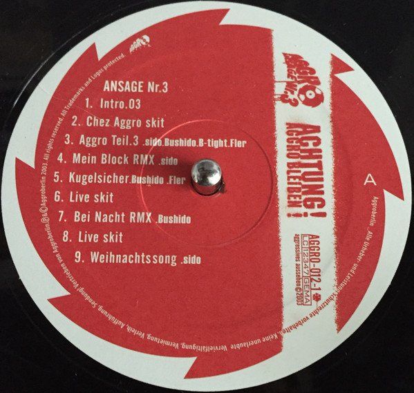 Dischi in vinile: Aggro Berlin ‎– Ansage Nr.3 – Usato da Genève venduto da jim.k 2