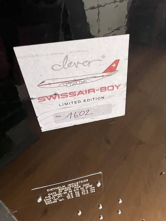 Swissair Altro in Aeronautica: Swissair Trolly – Usato da Chur venduto da marccancun 3