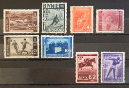 Rumänien 1937 UFSR Sport komplett ungebraucht Falz (8 Stk)