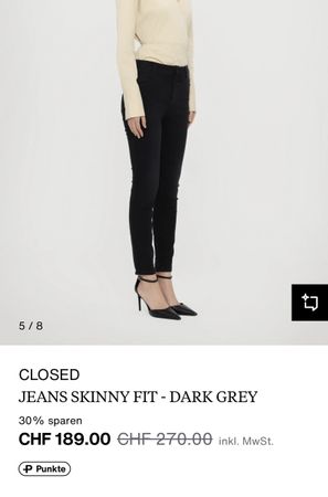 CLOSED - Jeans ,,skinny pusher‘‘ Gr. 28