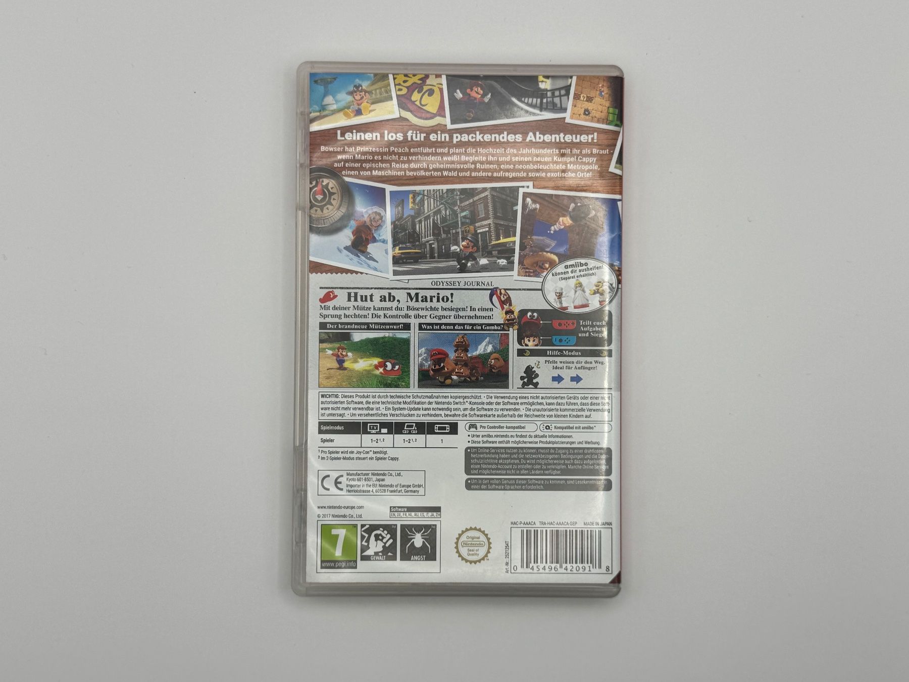 Nintendo Giochi: Nintendo Switch Super Mario Odyssey – Usato da Bettlach venduto da awi_7jcb 1