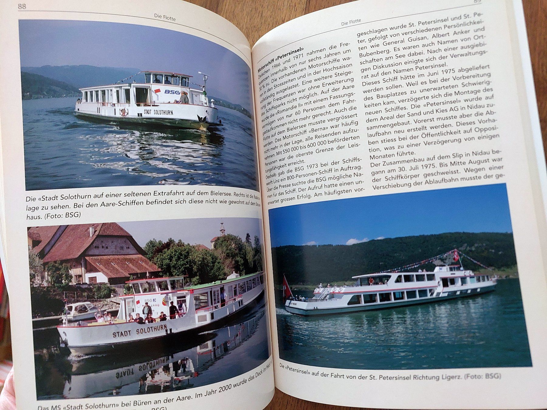Libri: Bielersee-Schifffahrts-Gesellschaft - Prellbock Verlag – Usato da Schönenwerd venduto da Steidi 4