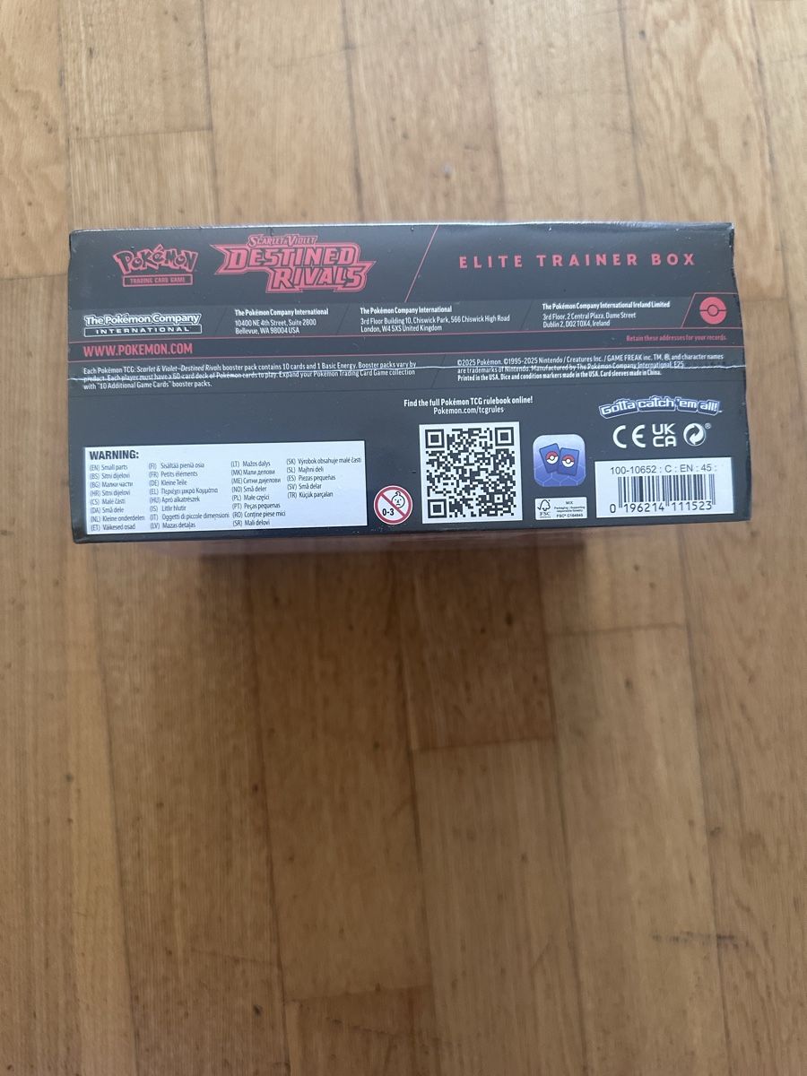 Pokémon Sammelbilder & Trading cards: Destined Rivals etb En – Neu und originalverpackt aus Oberrieden von second_hand_items 5