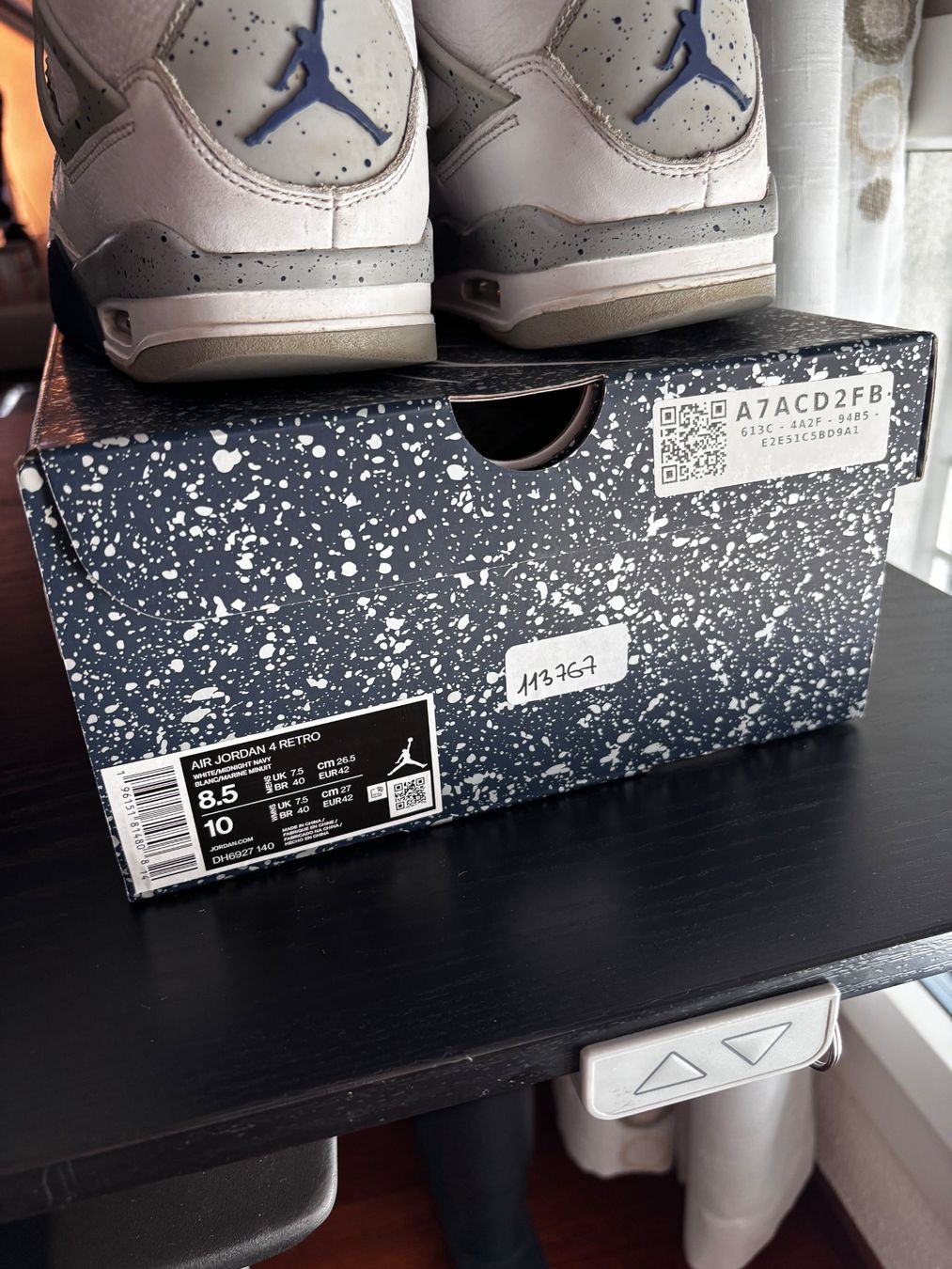 Jordan Scarpe da uomo: jordan retro 4 midnight navy (EU 42) – Usato da Binz venduto da myswiss 5