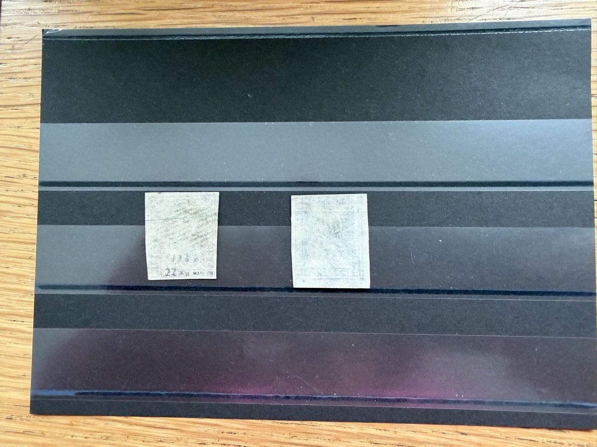Tous les timbres: 2 Strubel 22F und 23F mit Attest – D'occasion à Murgenthal par Tina_4055 1