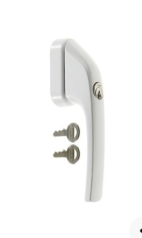 Eisenwaren: Abus FG300 Fenstergriff weiss abschliessbar – Gebraucht aus Weinfelden von Mausi2