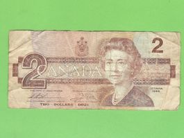 Kanada 2 Dollar 1986 Banknote