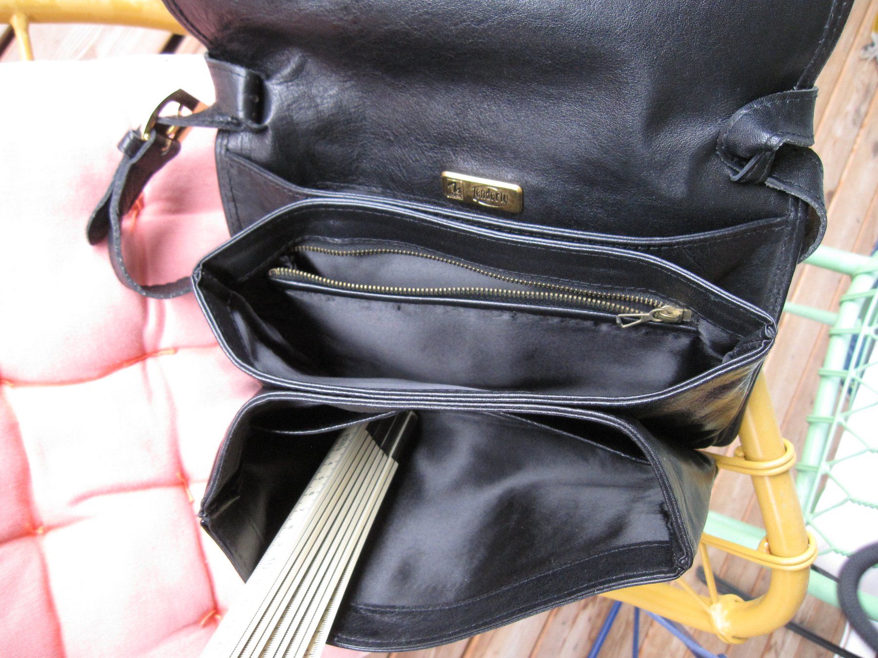 Borse da donna: Vintage "Tenderly - Firenze" Leder Handtasche – Usato da Arbon venduto da lucullus61 3