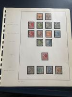 Alte Briefmarken Sammlung Dänemark, Raritäten 1933-34