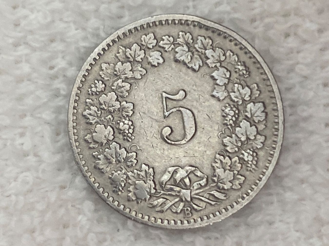 Alle Münzen: 5 centimes/rappen 1903 – Gebraucht aus Nyon von Ilmi09 1