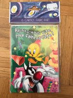 6 CARTONS D’INVITATIONS AVEC ENVELOPPES, *TITI + GROS MINET