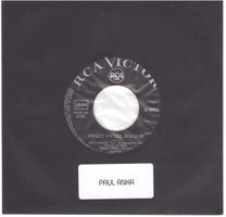 Paul Anka  --  Sweet sweet Rosalie  Single7