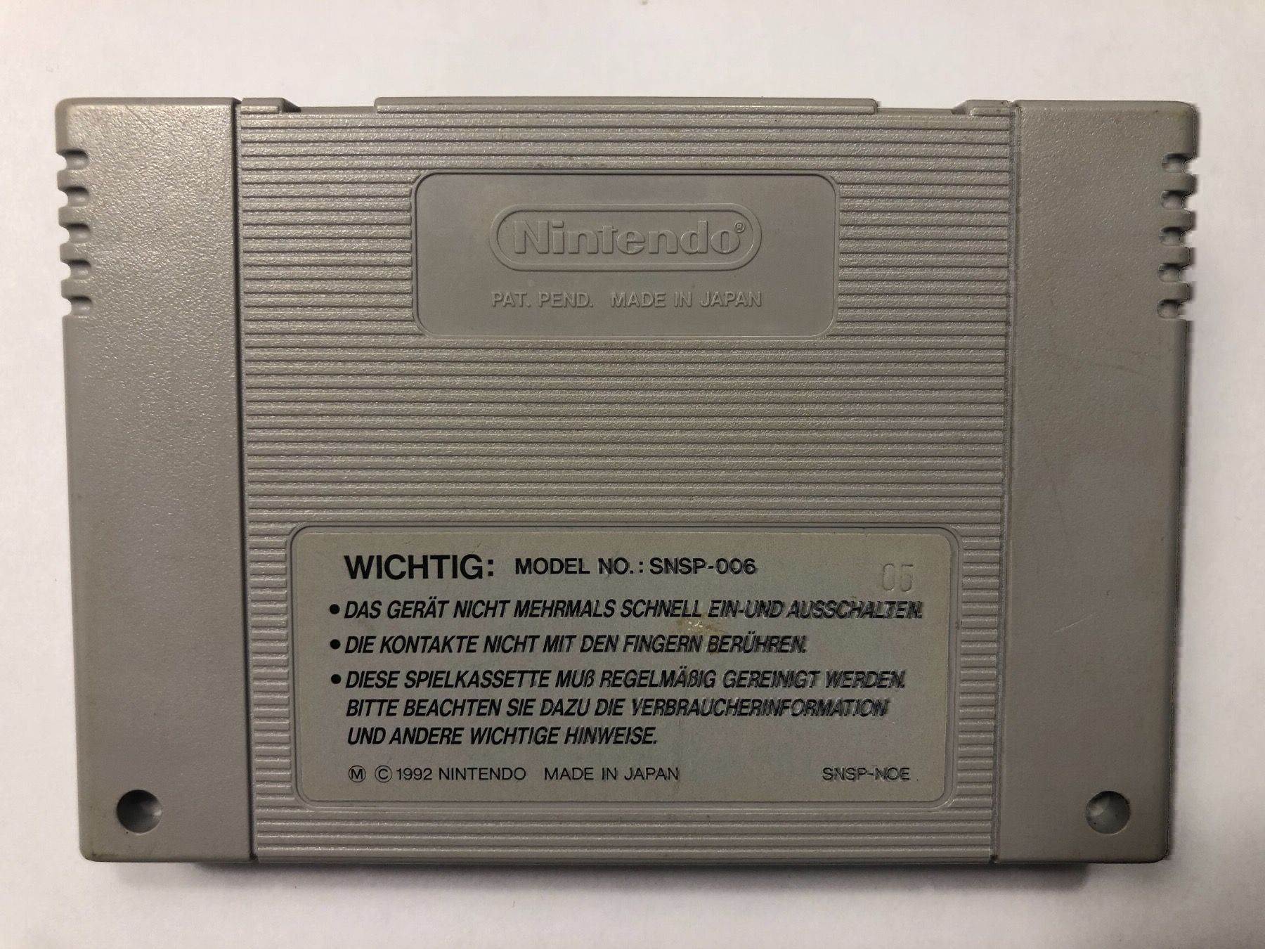 Nintendo Giochi: GP1 für Nintendo SNES – Usato da Kestenholz venduto da Naruto_01 1