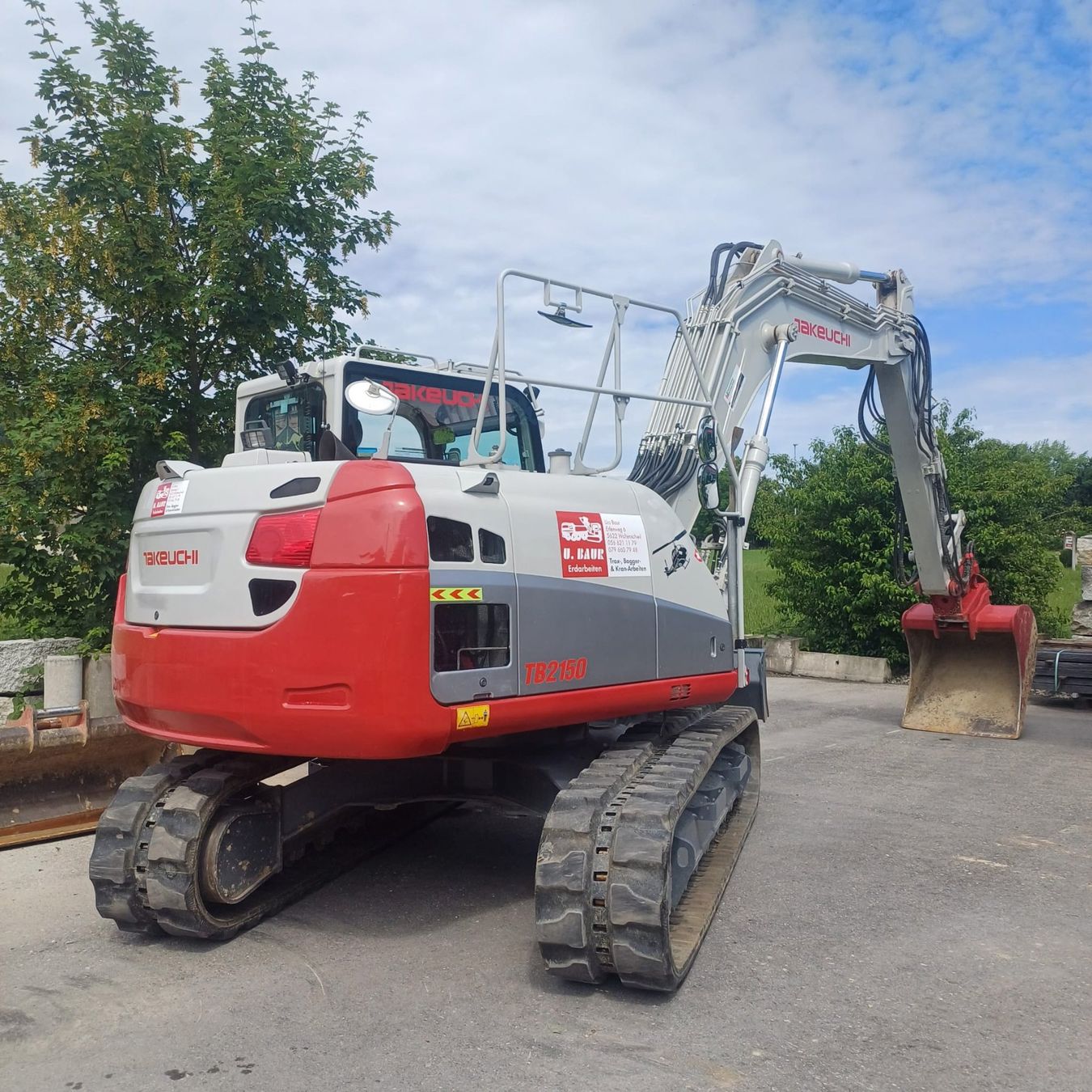 Takeuchi Bagger: Takeuchi Raupenbagger TB 2150 – Gebraucht aus Waltenschwil von urs_rt9f