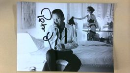 Peter Fonda, Original Autogramm auf Foto in s/w