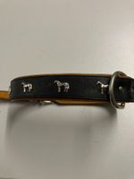 Hundehalsband Leder 52-60 cm verstellbar