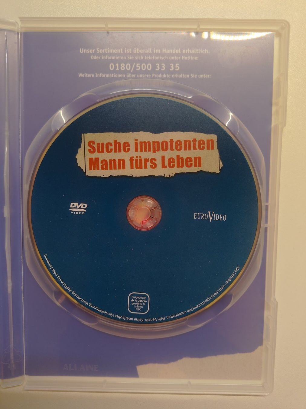 Tutti i DVDs: Suche impotenten Mann fürs Leben – Usato da Liestal venduto da Kratzilla 1