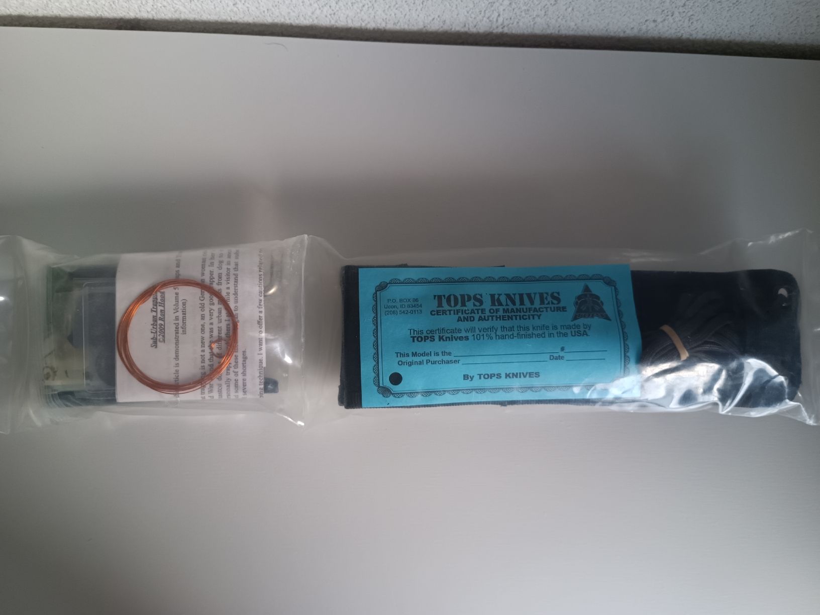 Coltellini militari: Tops Knives XcEST Alpha – Nuovo e nell'imballaggio originale da Martigny venduto da Carcajou101 2