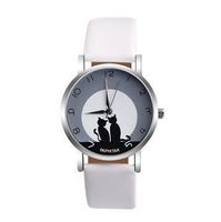 * Süßes Katzenpaar Uhr * Lieferung inklusive