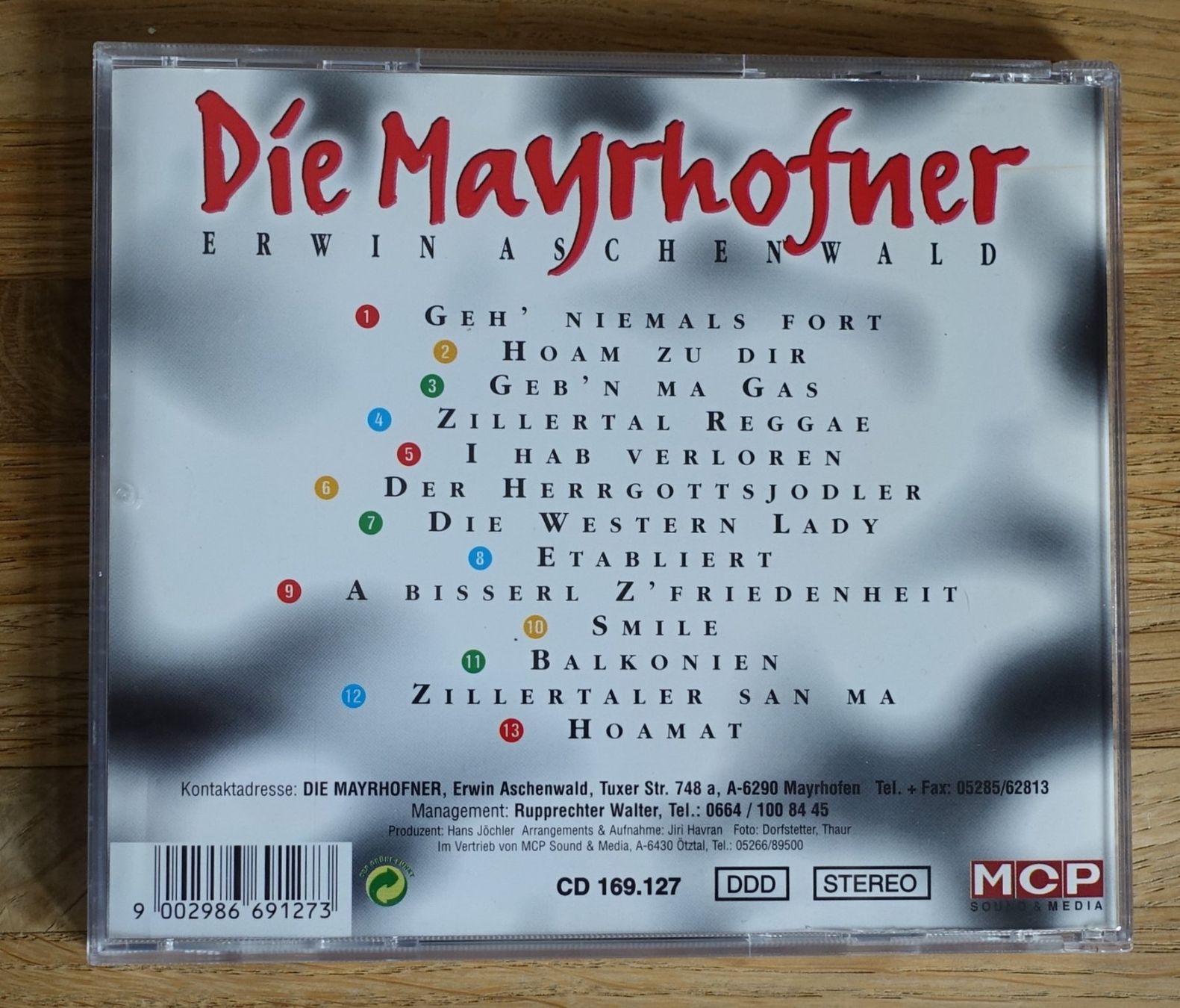 CD: Die Mayrhofner – Hoam Zu Dir... - D7 – Usato da Sessa venduto da discoverymedia 1