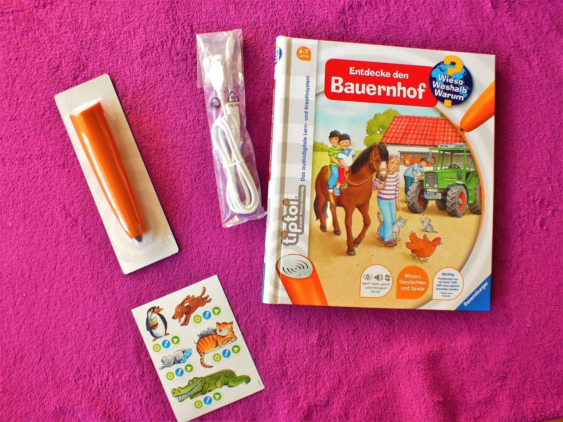 Ravensburger Spiele: tiptoi Starterset - CREATE Stift & Bauernhof Buch – Gebraucht aus Müllheim Dorf von Seeeule01 1