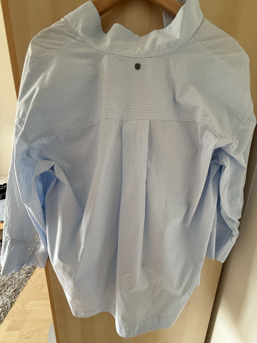 Gerry Weber Camicette: GERRY WEBER EDITION Bluse blau-weiss gestreift Grösse 42 – Usato da Oberglatt ZH venduto da kaishu 1