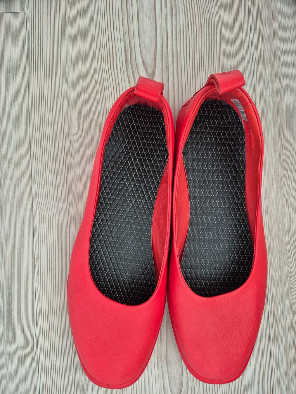 Chaussures femmes: Ballerinas rot Leder ECCO Gr.40 – D'occasion à Schaffhausen par Catboot01 1