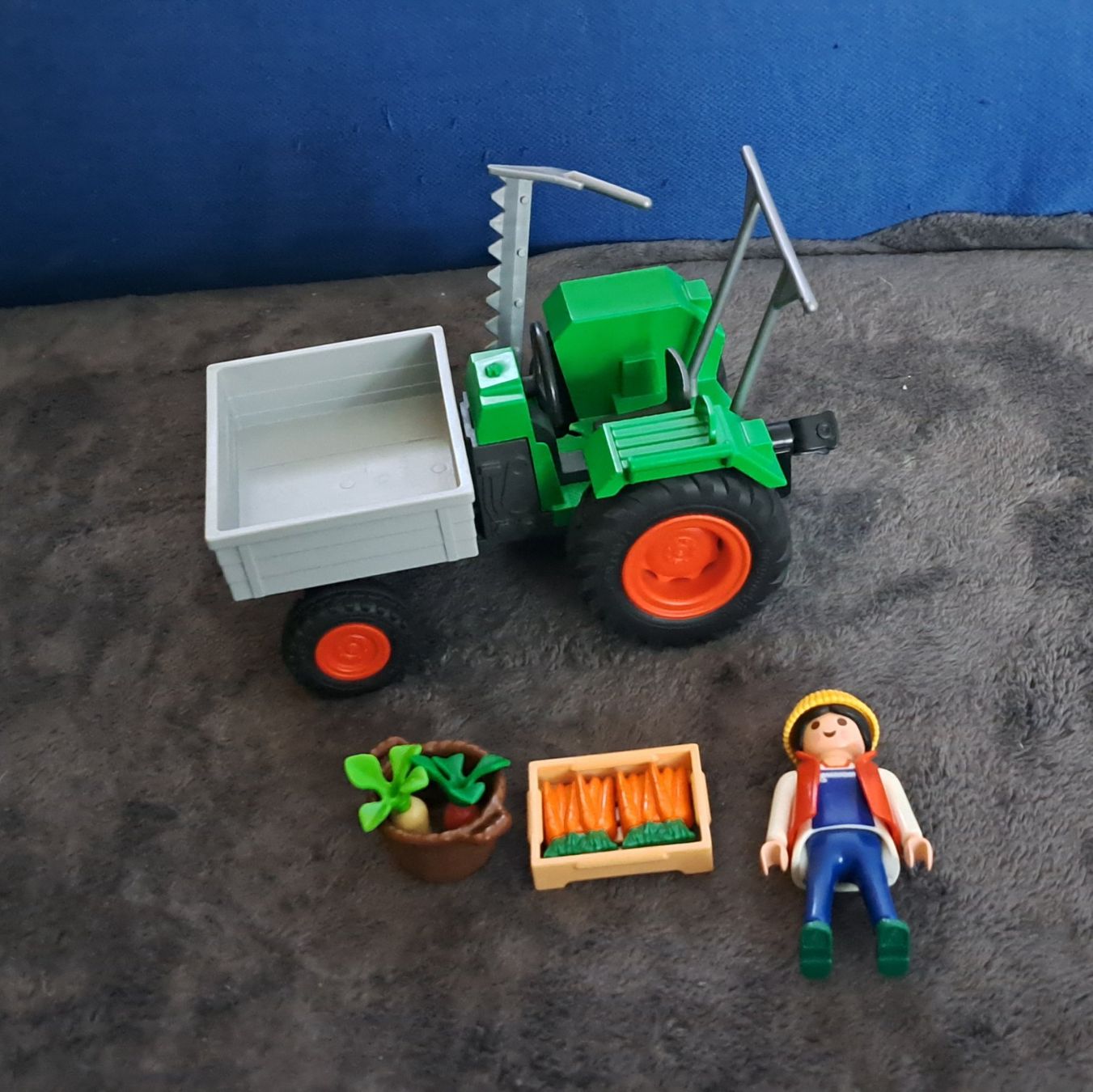 Statuette: Playmobil Traktor mit Mähbalken – Usato da Breitenbach venduto da Lucky0518 2